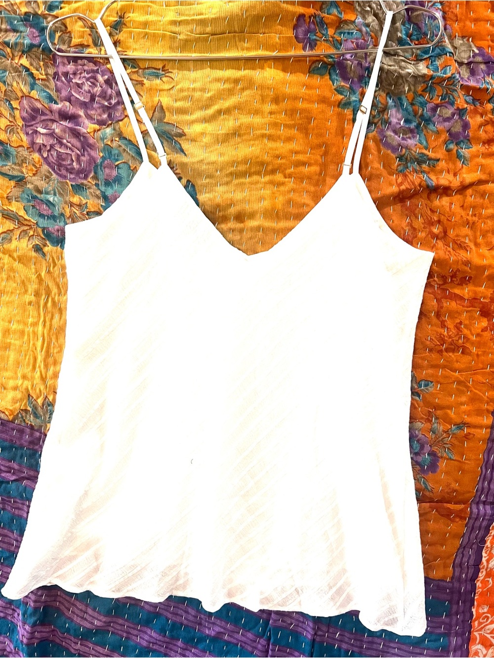 Generation Love White Embellished Spaghetti Strap Cami - Picture 10 of 12